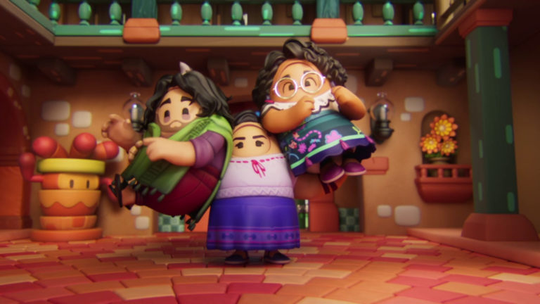 FallGuys Encanto CX Trailer - Luisa lifting Mirabel and Hugo