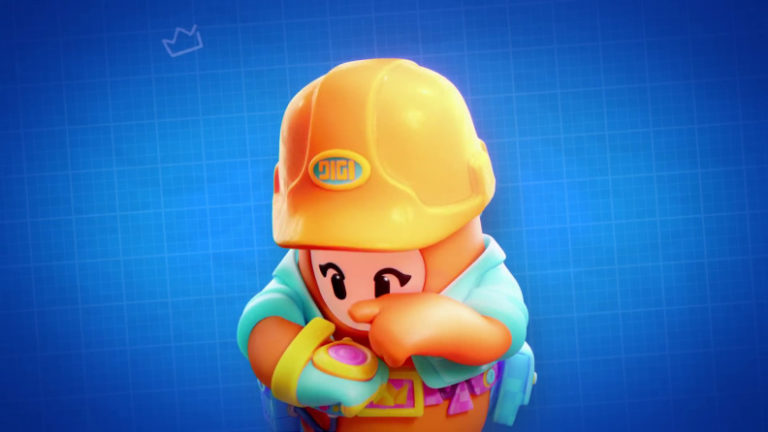 FallGuys - What is Fall Guys Creative Trailer Thumbnail - Character Digi with Speaking Device