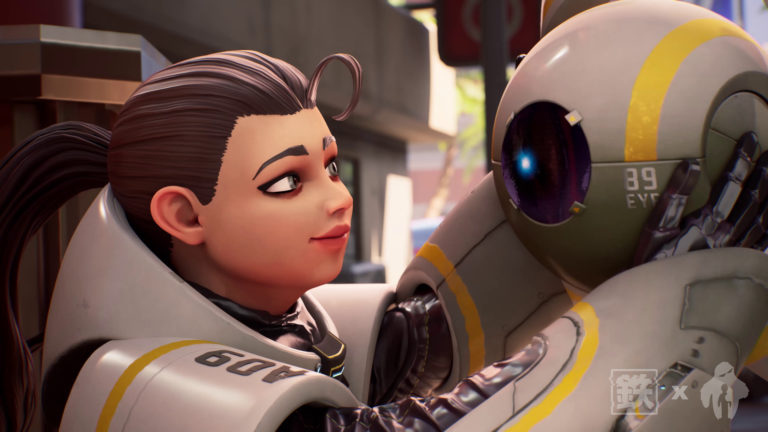 TETSUO X UNTAMED Collaboration - Miko with her Little Robot