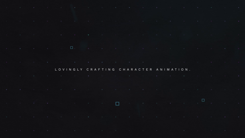 2019 TVC Reel Thumbnail - Text: 'Lovingly crafting character animation'